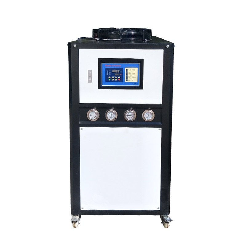 3PH-200V-50HZ 10HP ఎయిర్-కూల్డ్ ప్లేట్ ఎక్స్ఛేంజ్ చిల్లర్